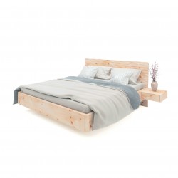 PINE WOOD BED LONGLIFE