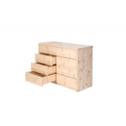 Swiss stone pine chest of drawers K2