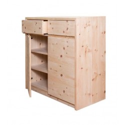 Swiss stone pine chest of drawers modern
