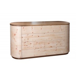 Swiss stone pine chest of drawers Elegant 2000