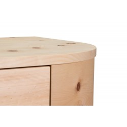 Swiss stone pine chest of drawers Elegant 4000